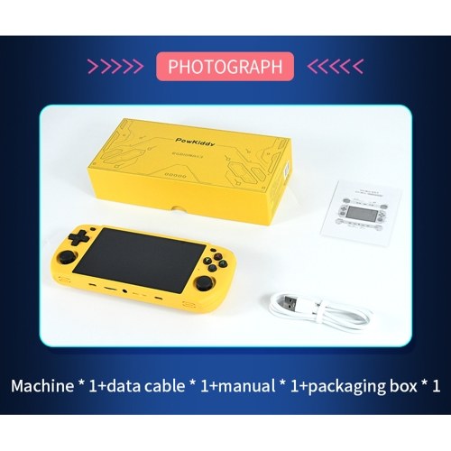 Powkiddy RGB10 Max 3 Retro Handheld Game Console 5.0-inch High Clear Screen Portable Emulator 