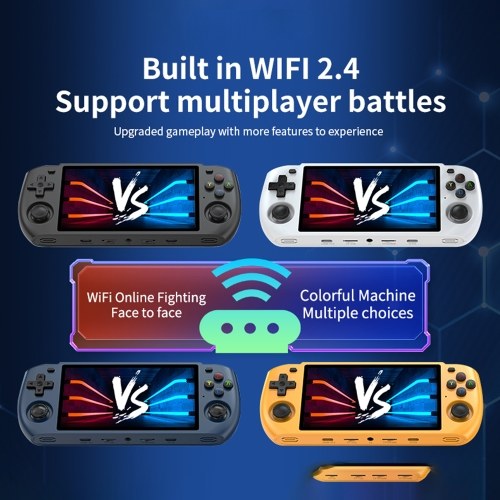 Powkiddy RGB10 Max 3 Retro Handheld Game Console 5.0-inch High Clear Screen Portable Emulator 