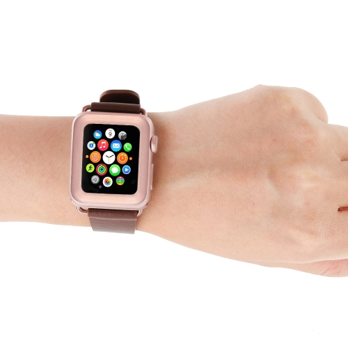 

Link Dream 0.2mm Tempered Glass Screen Protector Cover for 38mm Apple Watch iWatch Series 2 Aluminum Alloy Frame High Transparency Anti-scratch Anti-dust Explosion-proof