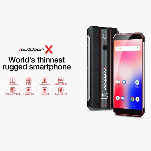 

ioutdoor X IP68 Waterproof 4G Smartphone 6GB+128GB