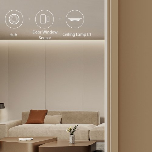 Aqara Ceiling Light L1-350 Adjustable Intelligent Linkage Color Temperature Bedroom Led Lamp 