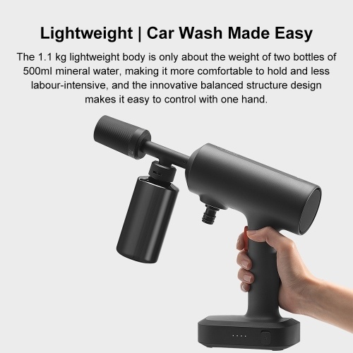 Xiaomi Mijia Cordless Car Wash 2 MJXCJ002QW with 6m Water Hose, Suitable for Caravans, Bikes, Garden Furniture 