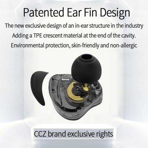 

CCZ Melody In-Ear Monitors Earphones Noise Canceling Stage Dynamic Headphones with 10mm Dynamic Coil Hi-Fi Stereo Sound Wired Earbuds