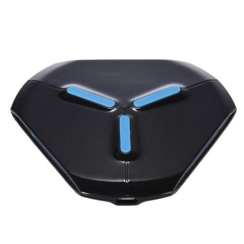 Tragbare Qi Wireless-Charging Pad Dreieck Ultra Slim Qi Ladegerät Transmitter mit Atem Licht für Samsung Galaxy S7 S6 Edge-Plus-LeTV One Max Pro Xiaomi 5 LG G3 G2 Google Nexus 4 5 6 7 Nokia 920 alle Qi-fähigen Geräte