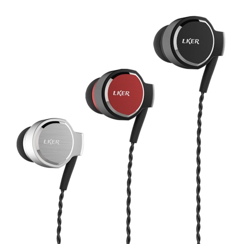 

LKER i8 Headsets Headphone 3.5mm Earphone Piston In-ear with Earbud Listening Music for 6s iPhone 6s Plus Xiaomi Smartphone