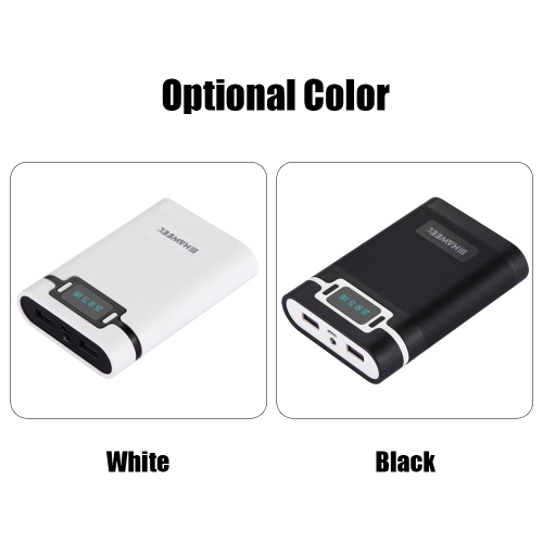 

4 * 18650 Battery LED Display Power Bank Box Dual USB Mobile Phone Charging Case