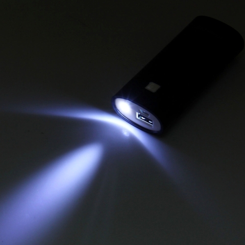 Caja de carga dual del teléfono móvil del USB de la caja de la batería LED de la exhibición de 2 * 18650 LED