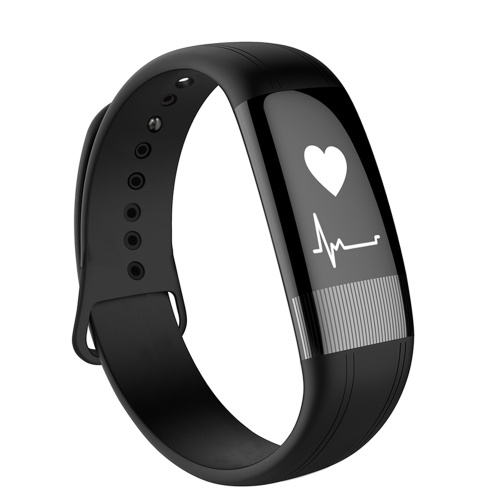 

Smart Sport Health Beacelet Fitness Tracker 0.73 "OLED-дисплей с сенсорным управлением Съемный шагомер с наручным часовым механизмом ЭКГ / монитор артериального давления / сердечного ритма Моноторинг температуры Напоминание о вызове / напоминании Anti-los