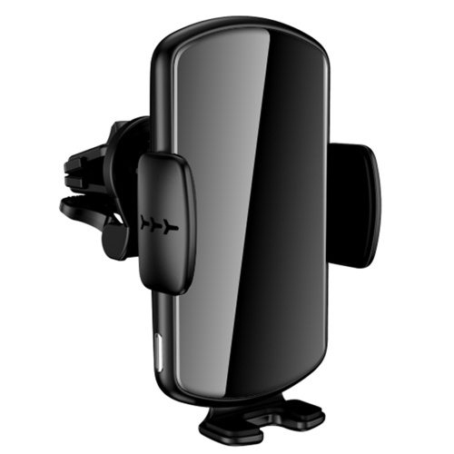Wirelessly Car Charge 15W Qi-Enabled Fast-charging Auto Clamping Car Phone Mount