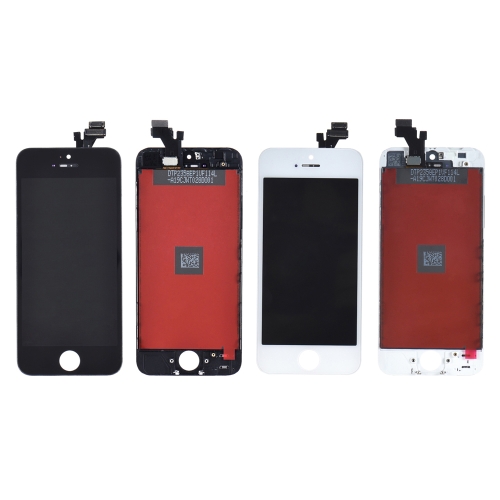 

Замена экрана для iPhone 5 4-дюймовый ЖК-экран емкостного экрана Multi-touch Digitizer Сменный блок Переднее стекло