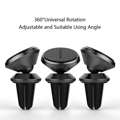 

Xiaomi Car Magnetic Phone Holder Universal 360° Rotating Mount Stand Air Vent Holder for iPhone X 8 7 Samsung S8 Air Vent GPS