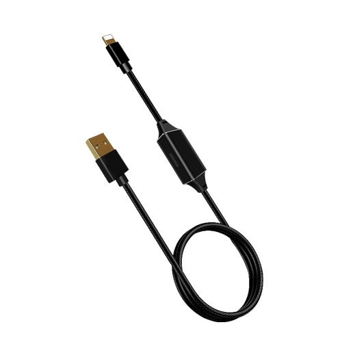 

Lightning Charging Data Cable with Lightning Headset Jack