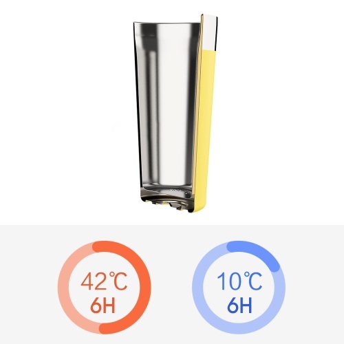 

Xiaomi Youpin NONOO 580ml 316 Stainless Steel Coffee Cup with Lids Sleeves Keep Drink Hot and Cold for Tea Coffee Mug Office Portable Travel