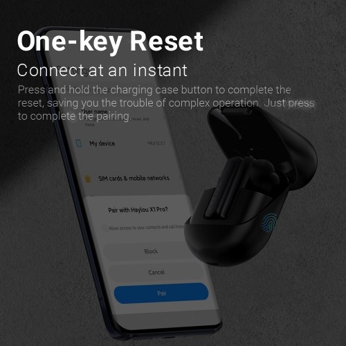 

HAYLOU X1 Pro, Dual Noise Cancellation True Wireless Earbuds