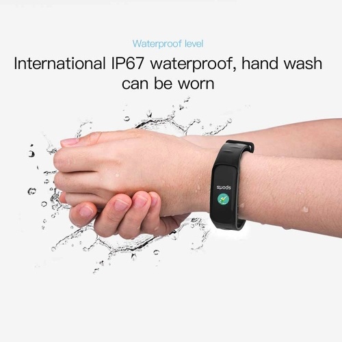 C1plus Color Screen Smart Bracelet Multi-Function Sports Bracelet 