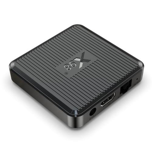 

Телевизионная приставка X98Q Quad Core ARM Cortex A35 2.4G/5G Wi-Fi с кабелем дистанционного управления 2+16GB