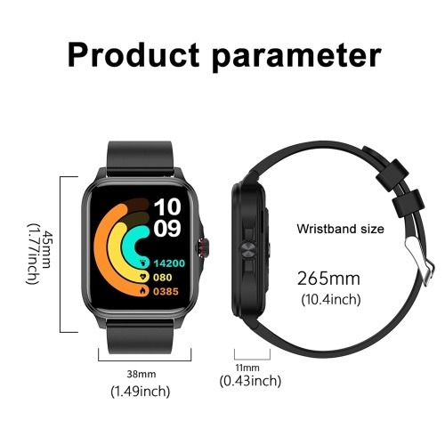 2024 New Smart Watch 1.91in 320x 386px Full Touch Large Screen Sport Watch 