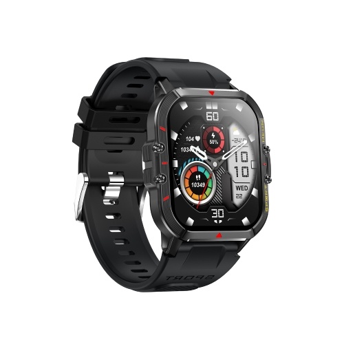 LIVLOV T21 Sports Smartwatch 1.96-in BT Call Mens Smart Watch 