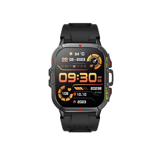 LIVLOV T21 Sports Smartwatch 1.96-in BT Call Mens Smart Watch 