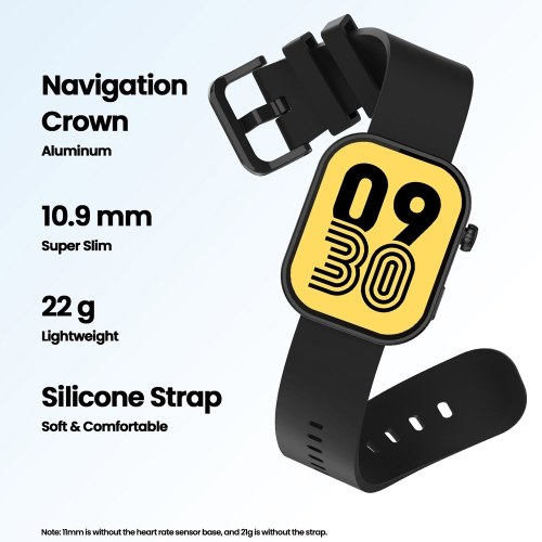 Zeblaze Btalk Plus Smart Watch 2.03-in HD Color Display Bluetooth Phone Calls 