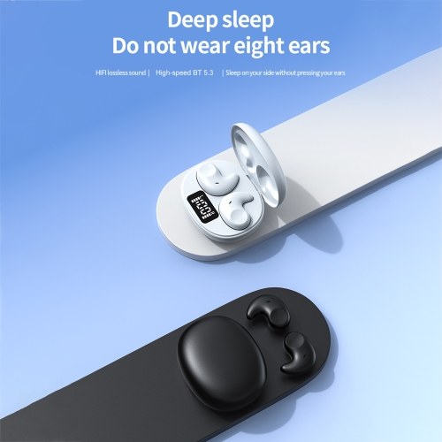 SM02 Wireless Earbuds - In-Ear Headphone, BT Earphones, Sport Earbuds for Music, Game, Call 