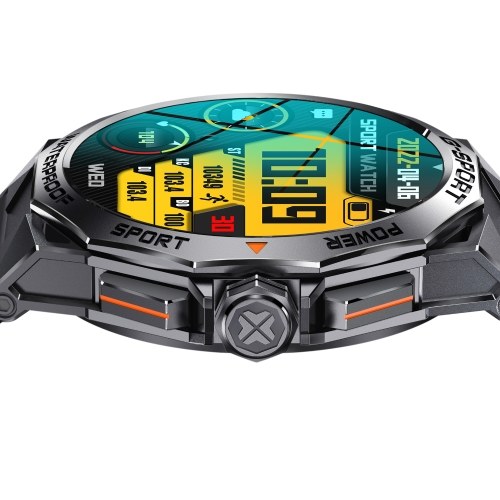 K62 Smart Bracelet Sports Watch: 1.43-Inch AMOLED Screen Fitness Tracker 