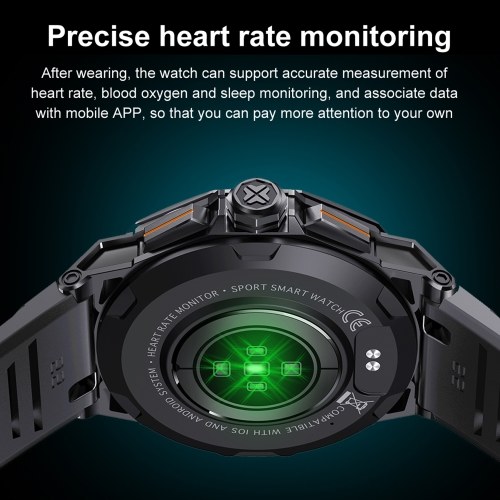 K62 Smart Bracelet Sports Watch: 1.43-Inch AMOLED Screen Fitness Tracker 