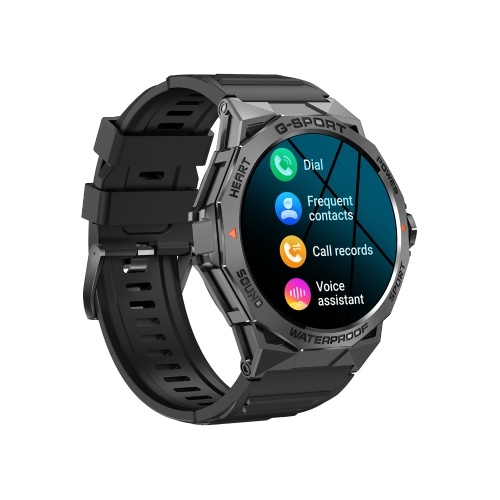 K62 Smart Bracelet Sports Watch: 1.43-Inch AMOLED Screen Fitness Tracker 