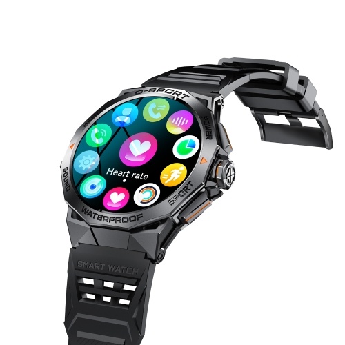 K62 Smart Bracelet Sports Watch: 1.43-Inch AMOLED Screen Fitness Tracker 