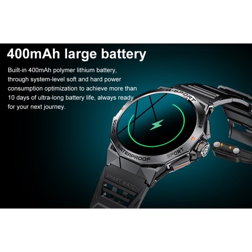 K62 Smart Bracelet Sports Watch: 1.43-Inch AMOLED Screen Fitness Tracker 