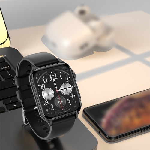P6 Multifunctional Smart Watch: 1.96-inch High-Resolution Display, BT Call, IP67 Waterproof, Fitness & Health Tracker 