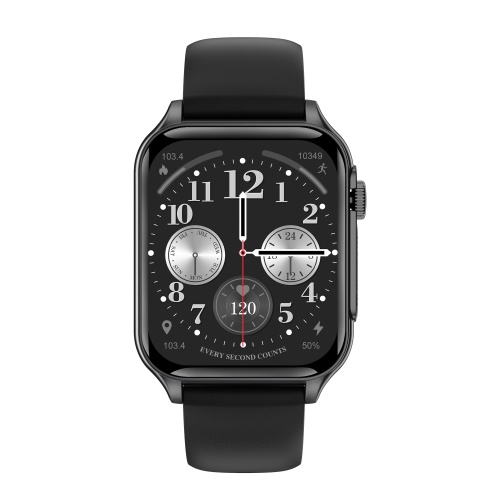P6 Multifunctional Smart Watch: 1.96-inch High-Resolution Display, BT Call, IP67 Waterproof, Fitness & Health Tracker 