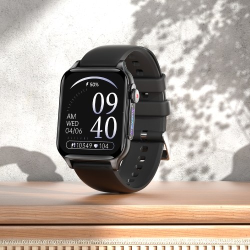 P6 Multifunctional Smart Watch: 1.96-inch High-Resolution Display, BT Call, IP67 Waterproof, Fitness & Health Tracker 