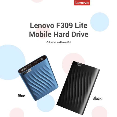 Lenovo F309 Lite Portable Hard Drive SSD - Ultra-Fast, High-Capacity Mobile Storage Solution 