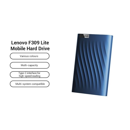 Lenovo F309 Lite Portable Hard Drive SSD - Ultra-Fast, High-Capacity Mobile Storage Solution 