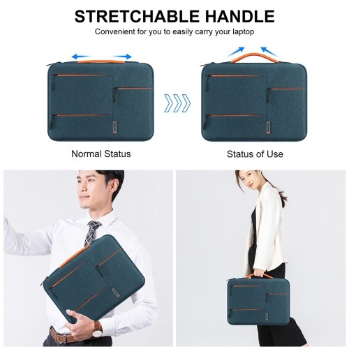 All Round Laptop Bag - Four-layer Protection, Waterproof, Multifunctional Storage 