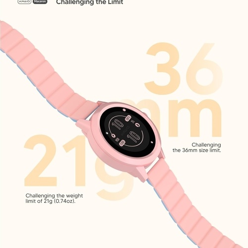 KAVVO BOE1.106-in Color Screen Smartwatch: Heart Rate, Sleep Monitor, and Sport Tracking 