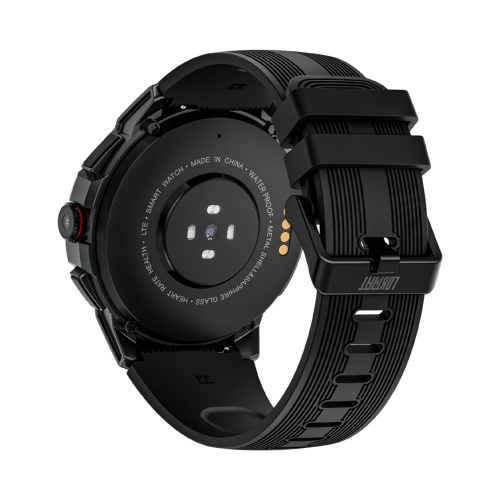 LOKMAT APPLLP: 4G Smart Watch with 1.43`` AMOLED Screen, 2MP Camera, and GPS Fitness Tracker