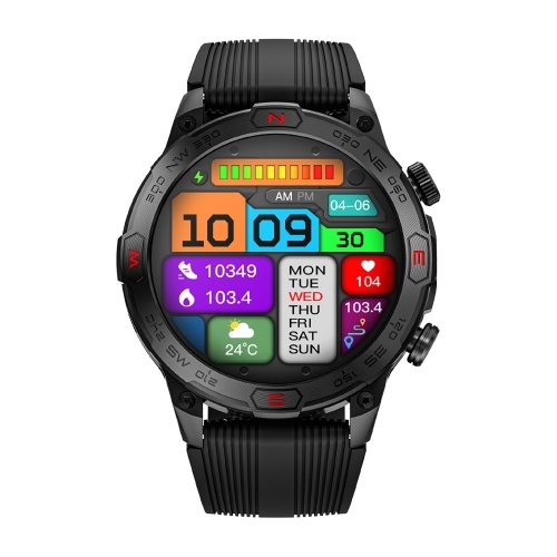 LOKMAT ZEUS 7 PRO Smart Bracelet Sports Watch - 1.43-Inch AMOLED FullTouch Screen Fitness Tracker 