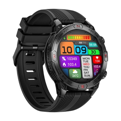 LOKMAT ZEUS 7 PRO Smart Bracelet Sports Watch - 1.43-Inch AMOLED FullTouch Screen Fitness Tracker 