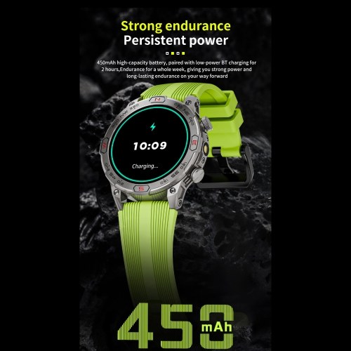 LOKMAT ZEUS 7 PRO Smart Bracelet Sports Watch - 1.43-Inch AMOLED FullTouch Screen Fitness Tracker 