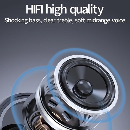XG33 BT5.3 Open Air Conduction Earphones - Single-Ear Headphones with Digital Display (Black) 