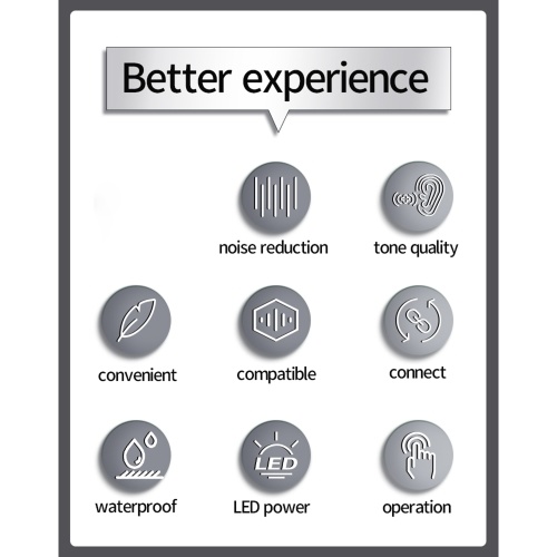 XG33 BT5.3 Open Air Conduction Earphones - Single-Ear Headphones with Digital Display (Black) 