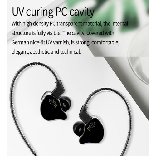 

CCZ Melody In-Ear Monitors Earphones Noise Canceling Stage Dynamic Headphones with 10mm Dynamic Coil Hi-Fi Stereo Sound Wired Earbuds