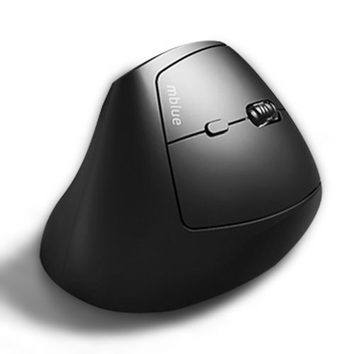 mblue M206pro ratos verticais sem fio pequenos ratos ergonômicos silenciosos com receptor USB