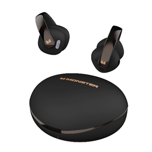 MONSTER XKT30 Wireless Ear-Clips Headphones Lightweight True Open-Ear Headphones Noise Cancelling BT 5.4 Wireless Earbuds Sport Earphones with Mic