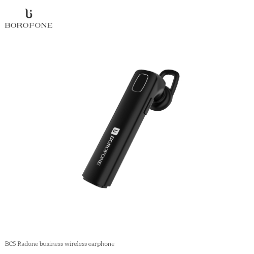 Auricolare Business BOROFONE BC5 BT Risposta / Blocco volume Controllo HD Cuffia wireless BT 4.1 Auricolare per iPhone X 8 Plus Smartphone