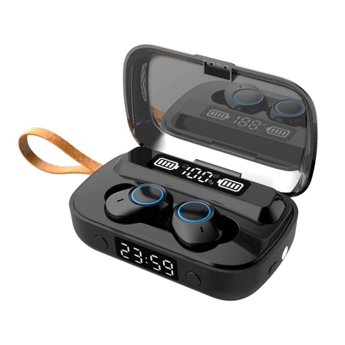 A13 TWS In-Ear Earphones BT 5.1 Headphones True Wireless Earbuds with 1200mAh Power Bank/HiFi Stereo Sound/CVC 8.0&DSP/IPX7 Waterproof/Binaural Design/LED Digital Display/Touch Control Headsets with MIC for Gaming/Sports/Music Compatible with iOS Android
A13 TWS In-Ear Earphones BT 5.1 Headphones True Wireless Earbuds with 1200mAh Power Bank/HiFi Stereo Sound/CVC 8.0&DSP/IPX7 Waterproof/Binaural Design/LED Digital Display/Touch Control Headsets with MIC for Gaming/Sports/Music Compatible with iOS Android