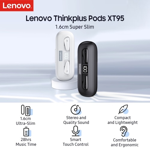

Lenovo Thinkplus Pods XT95 True Wireless Stereo Earphones