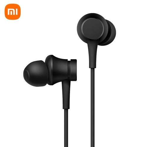 

Xiaomi Dynamic Driver Earphones In-Ear Earbuds 1.25m Wired Headset with 3.5mm Plug/Bass Boost/Stereo and Balanced Sound Headphones